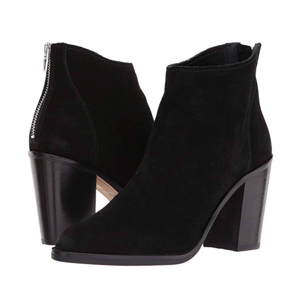 Dolce Vita black suede bootie boot size 8.5 NIB